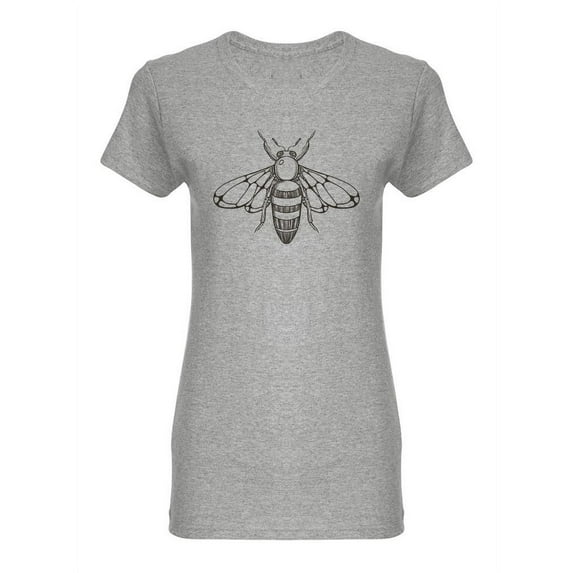 Bumblebee Drawing. T-Shirt Women -Image by Shutterstock, Female 3X-Large