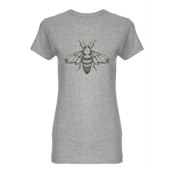 Bumblebee Drawing. T-Shirt Women -Image by Shutterstock, Female Small