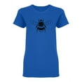 thumbnail image 1 of Bumblebee Hand Drawn Design Shaped T-Shirt Women -Image by Shutterstock, Female x-Large, 1 of 2