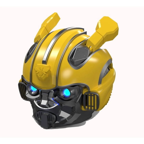 Bumblebee Helmet Bluetooth 5.0 Speaker,2 Styles,TF Card,3.5mm AUX,TWS Link,Rechargeable