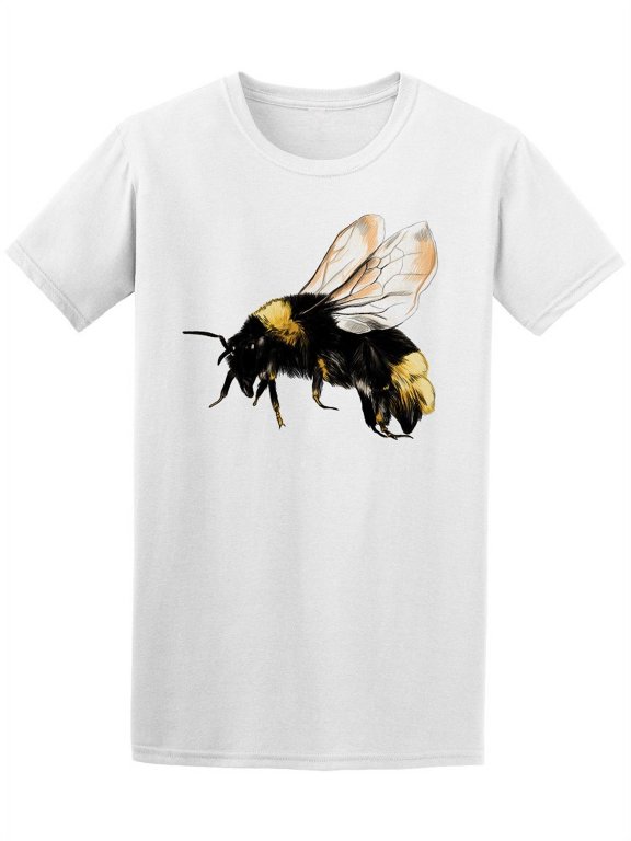 Bumblebee In Flight T-Shirt Men -Image by Shutterstock, Male 3X-Large