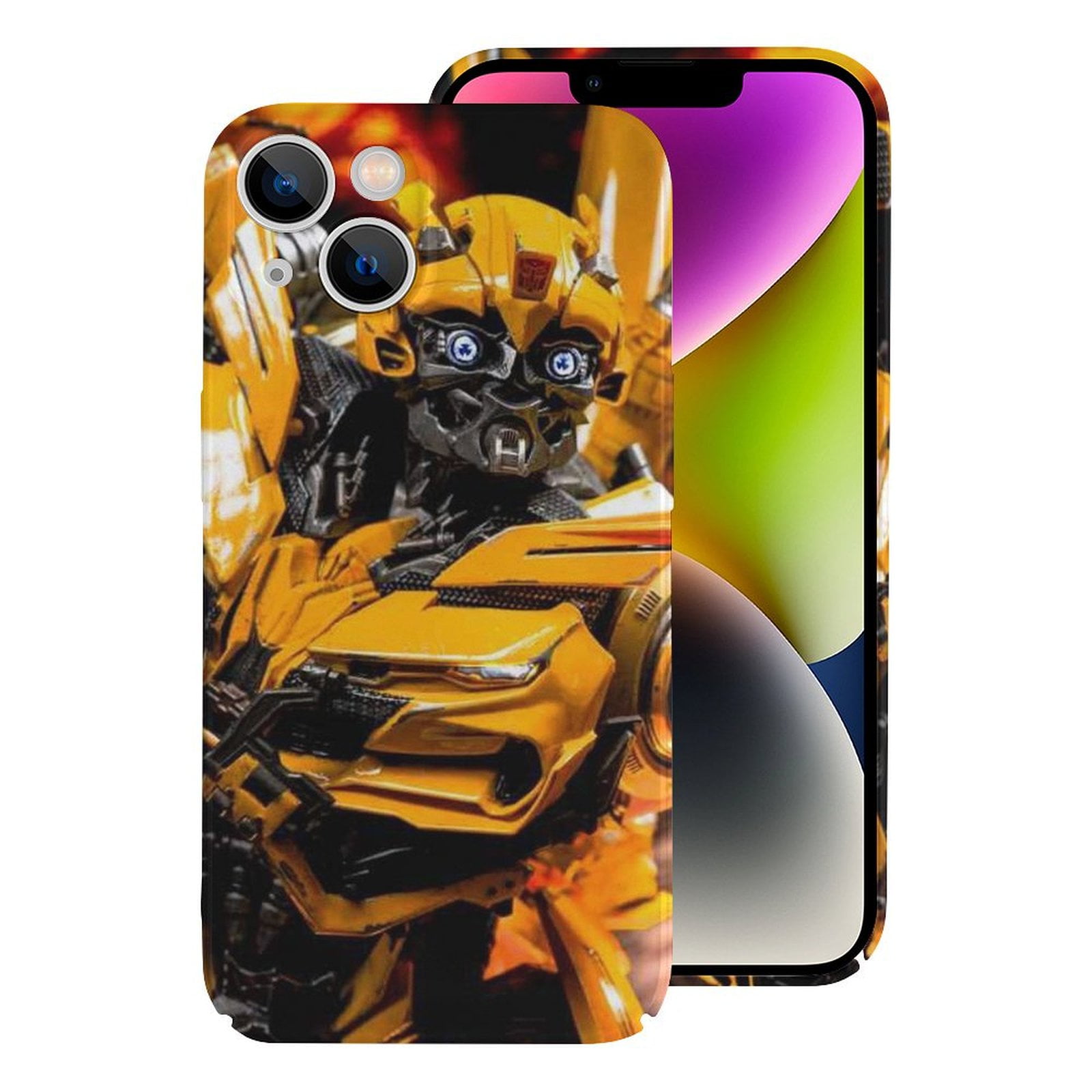 Bumblebee Phone Case for iPhone 14/Plus/Pro/Pro Max, Full Coverage ...
