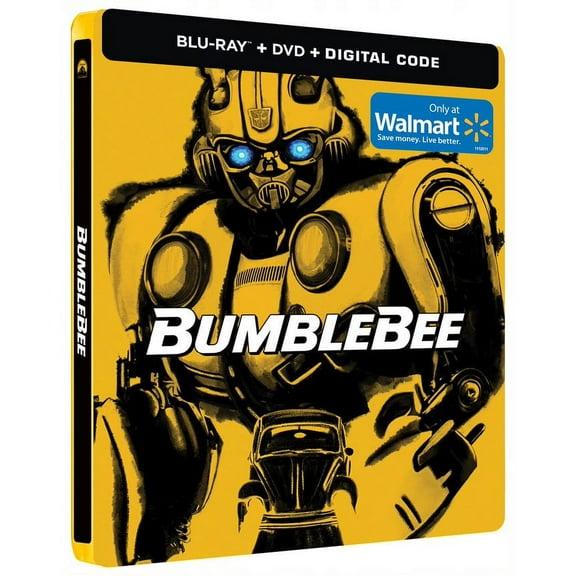 Bumblebee (Steelbook) (Blu-Ray) (Walmart Exclusive)