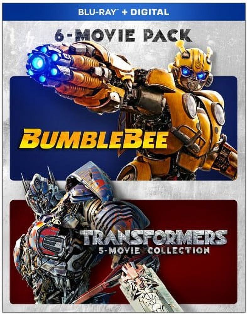 Bumblebee and Transformers 6-Movie Pack (Blu-ray), Paramount, Action & Adventure - image 1 of 2