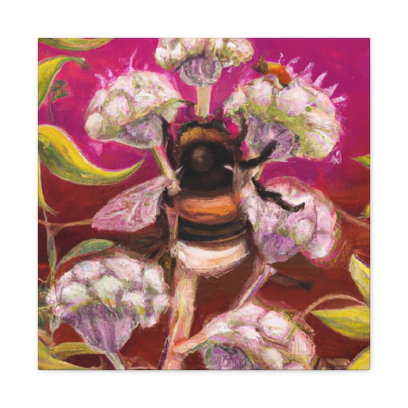 "Bumblebee in Rococo" - Canvas