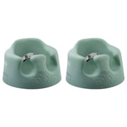 Bumbo Baby Soft Foam Wide Floor Seat w/ Adjustable Harness, 2 Pack, Hemlock