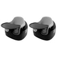 thumbnail image 1 of Bumbo Baby Toddler Adjustable 3-in-1 Booster Seat, Black/Cool Grey (2 Pack), 1 of 12
