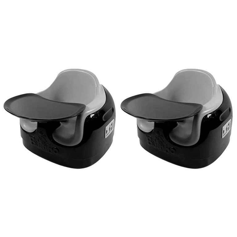 Bumbo Baby Toddler Adjustable 3-in-1 Booster Seat, Black