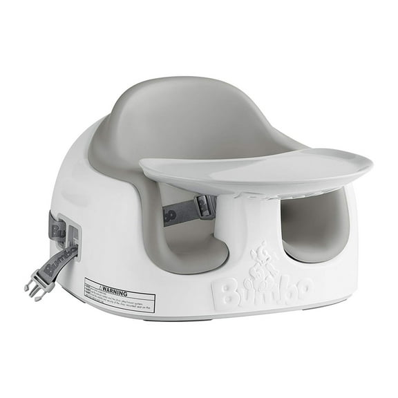 Bumbo Baby & Toddler Multi-Seat 3-in-1 Booster Seat/High Chair, Cool Gray