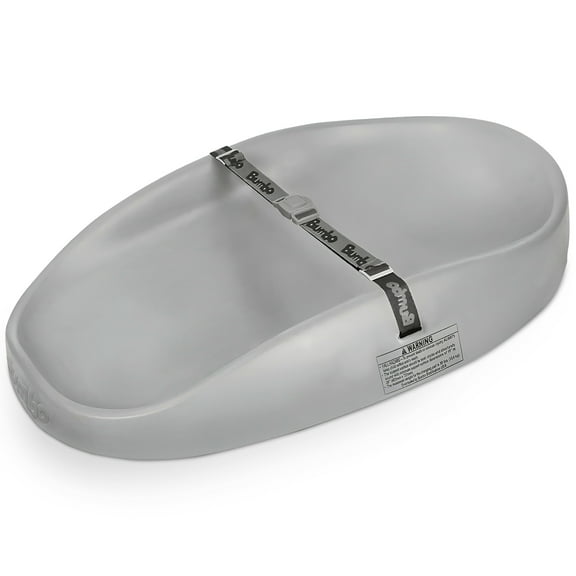 Bumbo Foam Contoured Diaper Changing Pad, Grey