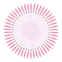 Bumiews Mascara Wands, Disposable Eyelash Brushes, Eyebrow Makeup Brushes with Crystal Handle(Pink)