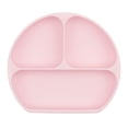 thumbnail image 1 of Bumkins Baby Silicone Grip Dish: Pink, 1 of 6