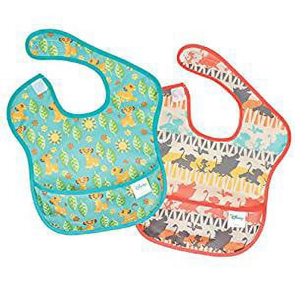 Bumkins Baby SuperBib 2-Pack, Disney - Lion King, For Ages 6-24 Months ...