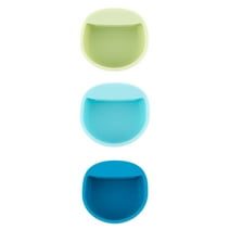 Bumkins Baby & Toddler Little Dippers 3-Pack, Silicone Dipping Cups, for Dish and Plate 6 Mos+ (Gumdrop)