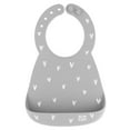thumbnail image 1 of Bumkins Baby and Toddler Feeding Bibs, Silicone Bib, Baby & Toddler 6-24 Mos (Hearts), 1 of 6