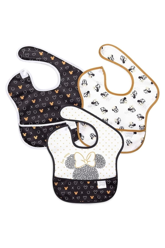 Bibs, Disney Minnie Mouse Baby and Toddler SuperBib for 6-24 Mos