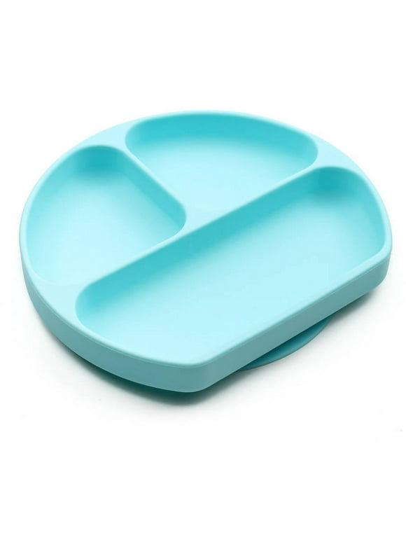 Bumkins Silicone Grip Dish, Baby and Toddler for Ages 6 months+