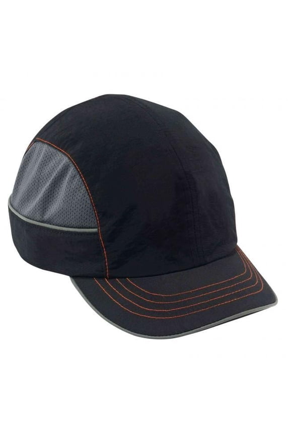 Bump Cap, Black - Short Brim