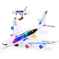 thumbnail image 1 of Bump & Go Airplane Toy Battery-Operated, Passenger Big Plane Airplanes for Kids Boys Toddler Play Vehicles, 1 of 6