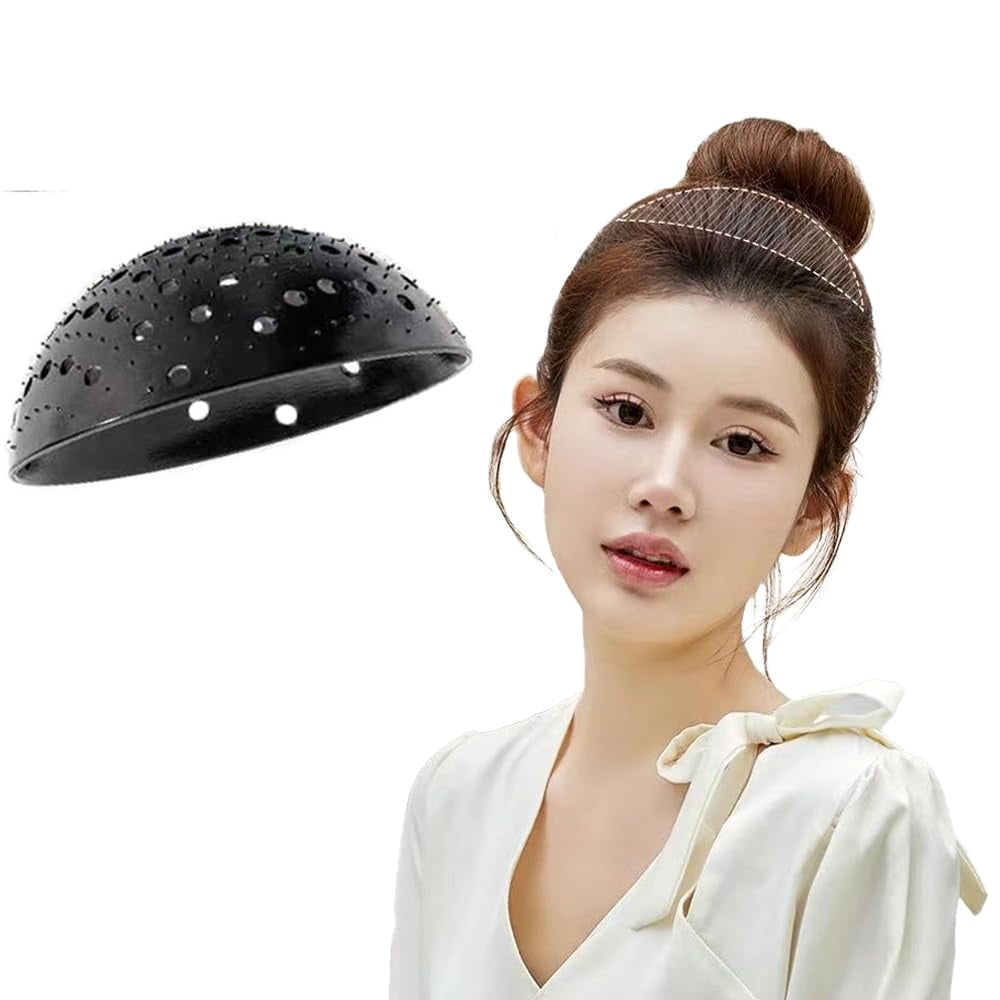 Bump It Up Volume Hair Bun Invisible False Hair Base Silicone Bump ...