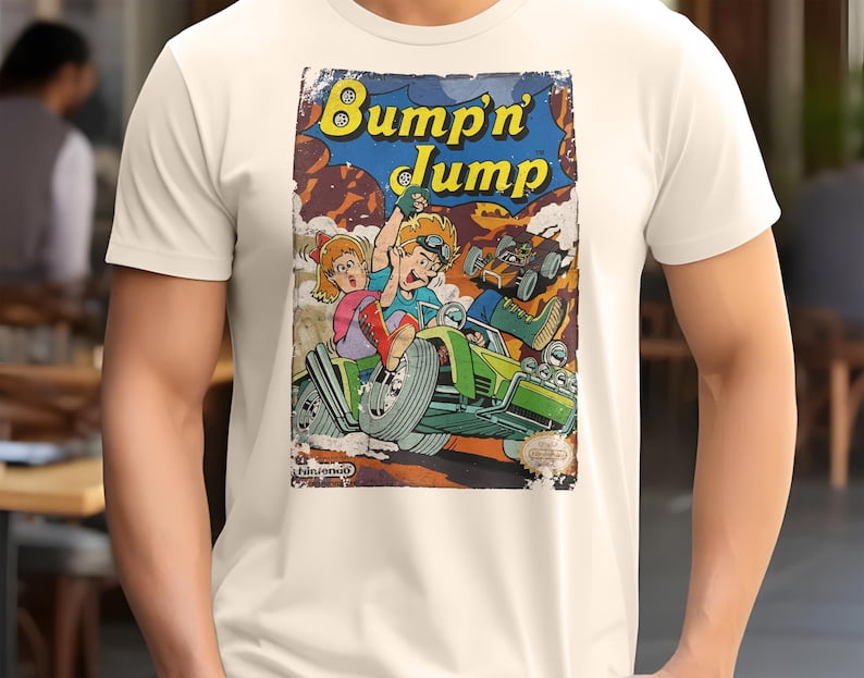Bump N Jump Vintage T Shirt 8 Colors Unisex Sizes S 5XL 100% Cotton Bump N Jump Vintage T Shirt 8 Colors Unisex Sizes S 5XL 100% Cotton