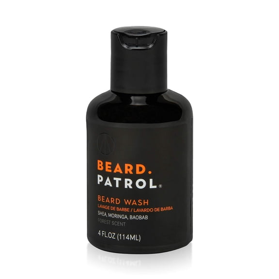 Bump Patrol Beard Patrol Beard Wash with Shea, Forest - 4 fl oz, Shea butter, moringa, and baobab oils cleanse and condition facial hair while helping soften, moisturize, and remove buildup.
