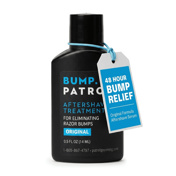 Bump Patrol Original Aftershave Treatment Serum - 0.5 fl oz, Salicylic acid helps reduce razor bumps, ingrown hairs, and shaving irritation. Fast-absorbing formula for face and body.