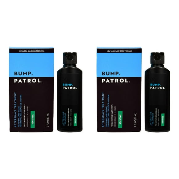 Bump Patrol Sensitive Formula Aftershave Razor Burn Treatment (2 oz) 2 Pack