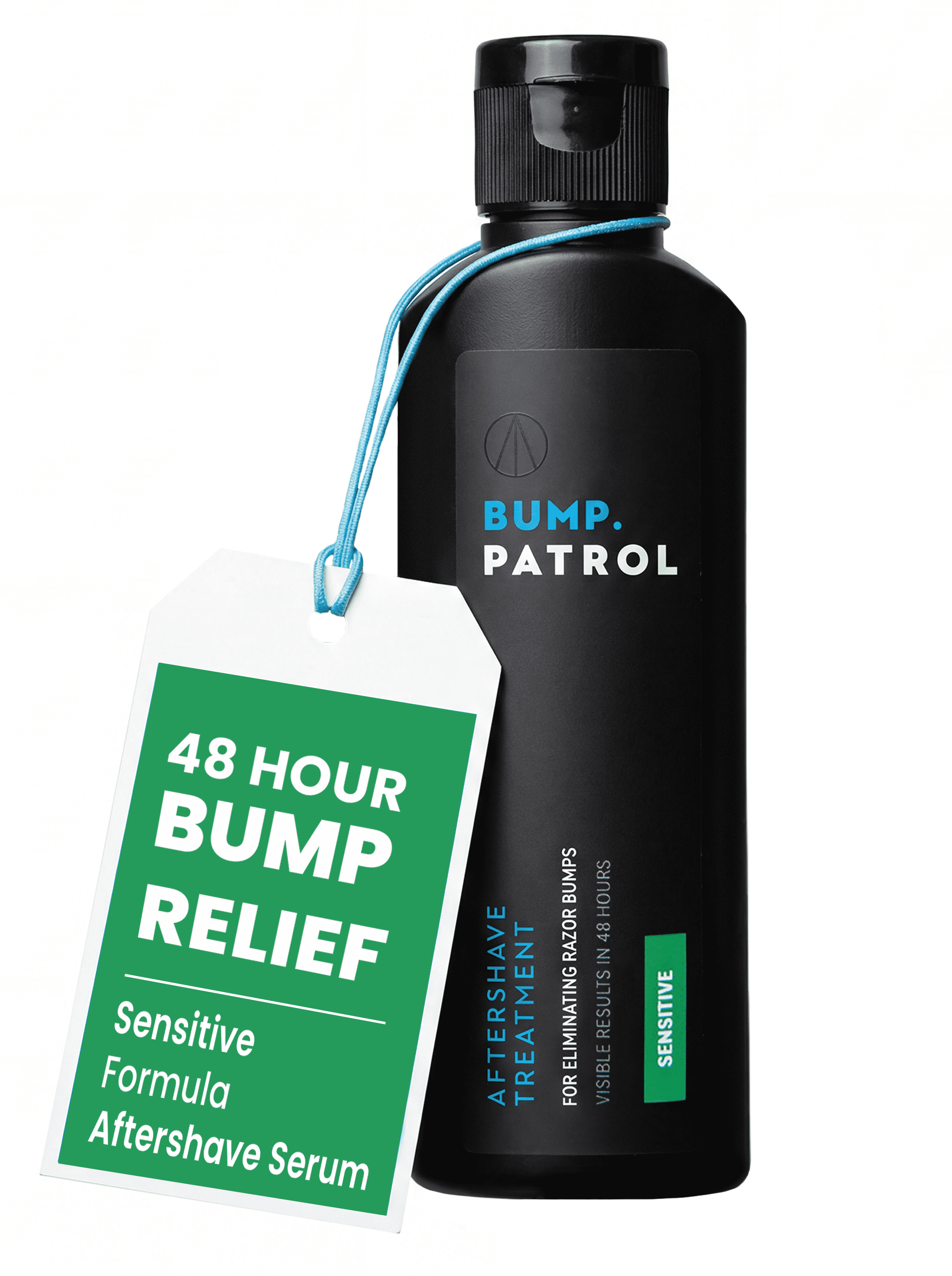 Bump Patrol Sensitive Aftershave Treatment Serum - 2 fl oz, Alcohol-free serum helps reduce razor bumps, ingrown hairs, and shaving irritation. Gentle formula for sensitive skin.