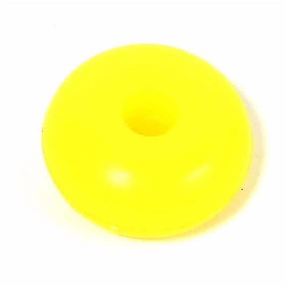 Bump Stop Molded, Yellow - 2.0 x 1.0 x 0.50 in.