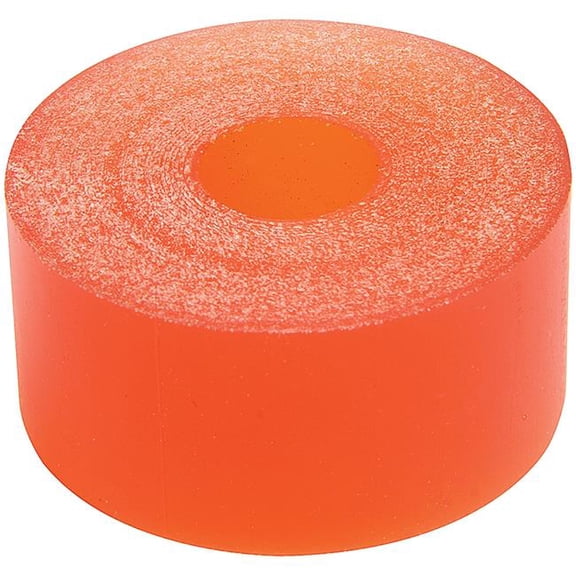 Bump Stop Puck 55 Durometer, Orange, 1 in. Tall - 14 mm