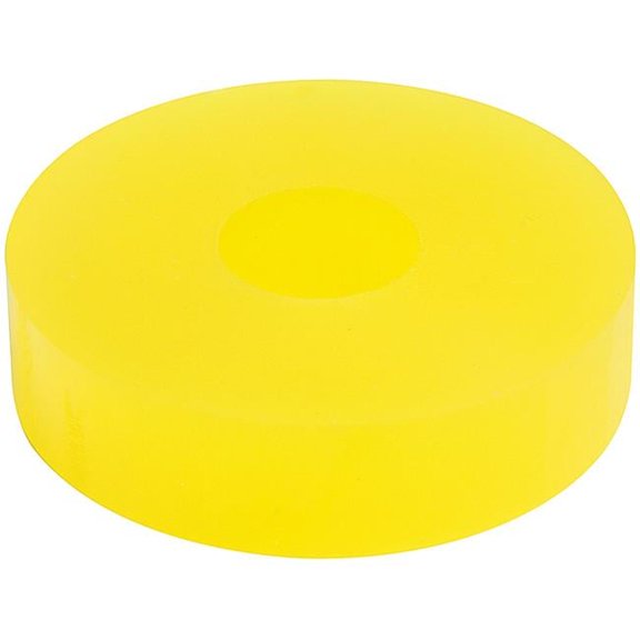 Bump Stop Puck 75 Durometer, Yellow, 0.50 in. Tall - 14 mm