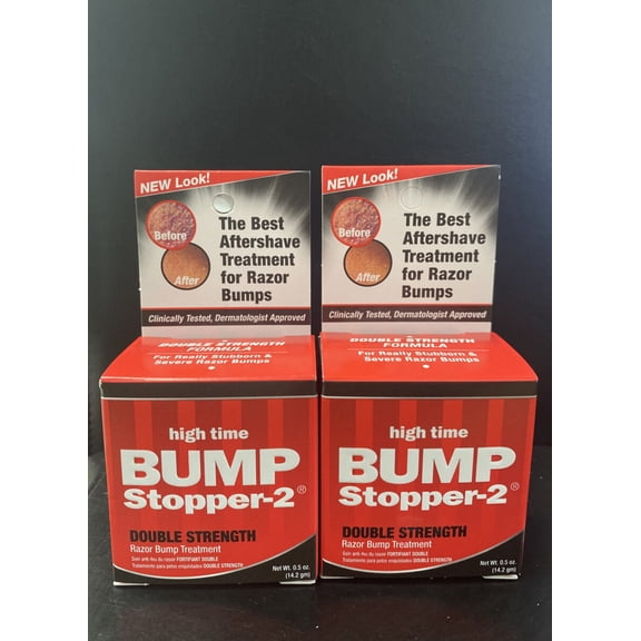 Bump Stopper-2 0.5 Ounce Double Strength Treatment (14ml) (2 Pack)