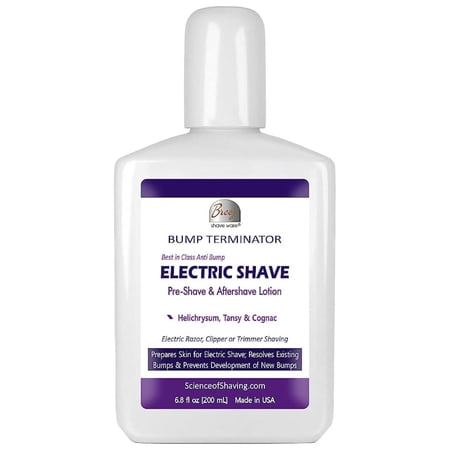 Bump Zapper Bump Terminator Electric Shave Lotion 6.8 fl oz