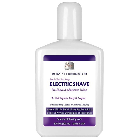 Bump Zapper Bump Terminator Electric Shave Lotion 6.8 fl oz