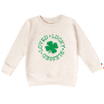 thumbnail image 1 of Bump and Beyond Designs Kids St. Patrick's Day Shirt, Loved Lucky Blessed Sweatshirt (Natural 3T), 1 of 5