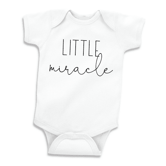 Bump and Beyond Designs Little Miracle Pregnancy Announcement