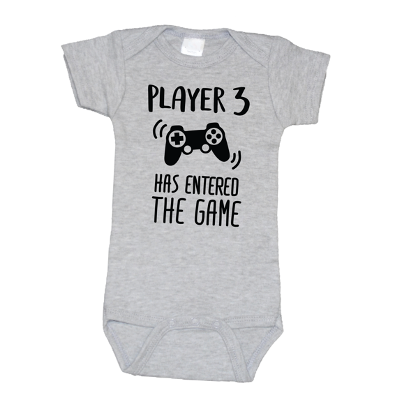 Bump and Beyond Designs Player 3 Has Entered the Game Pregnancy Announcement