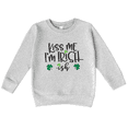 thumbnail image 1 of Bump and Beyond Designs St. Patrick's Day Shirt for Girls and Boys, Kiss Me I'm Irish-ish Sweatshirt, 1 of 1