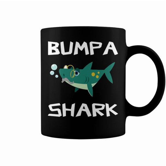Bumpa Grandpa Gift Bumpa Shark Coffee Mugs