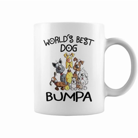 Bumpa Grandpa Gift Worlds Best Dog Bumpa Coffee Mugs