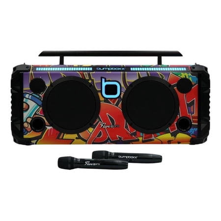 Bumpboxx Bluetooth Portable Speaker Flare8 Pro, Red
