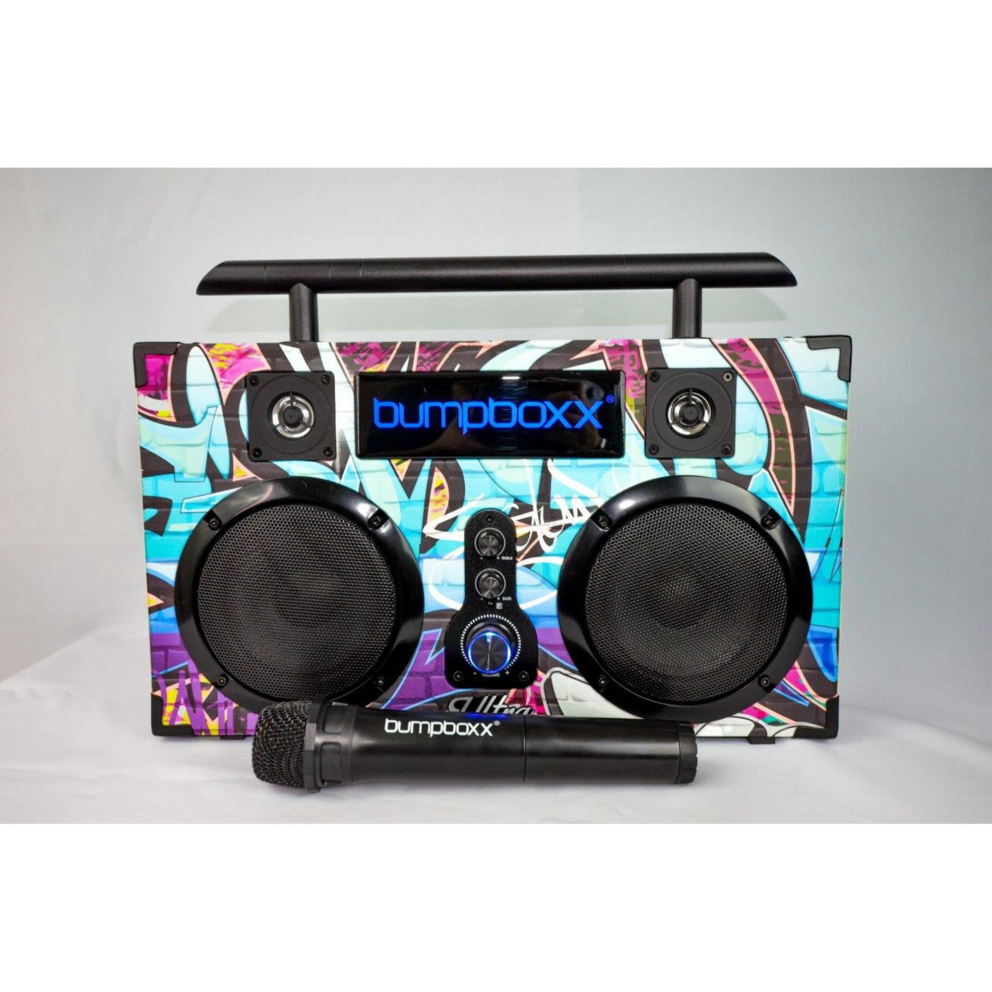 Bumpboxx Portable Bluetooth Speaker, Ultra NYC Graffiti