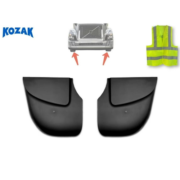 Bumper Air Flow Deflector Compatible with Volvo VNL 2004-2017