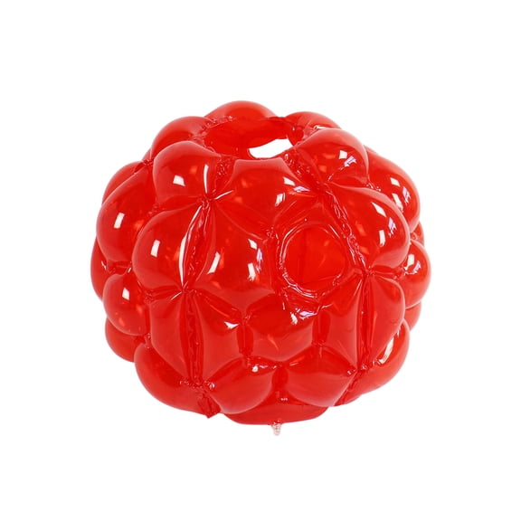 Bumper Ball 1 Pack 23.6in PVC Inflatable Sumo Bubble Soccer Body Ball for Kids & Adults, Red