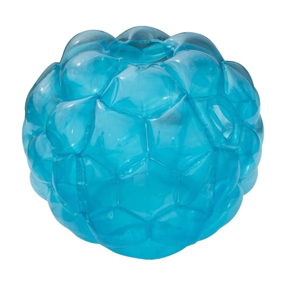 Bumper Balls 1 Pack 23-inch PVC Inflatable Sumo Ball Durable Body Bubble Soccer Giant Human Hamster Knocker Body Zorb Ball for Kids and Adults (Blue,Spherical)