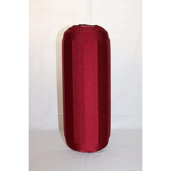 Bumper Buddies Boat Fender Cover (2 per pkg) Fits Taylor Made #1 (6"x 15") Center Rope Tube Marine Fender by Kansas Creations (Burgundy)