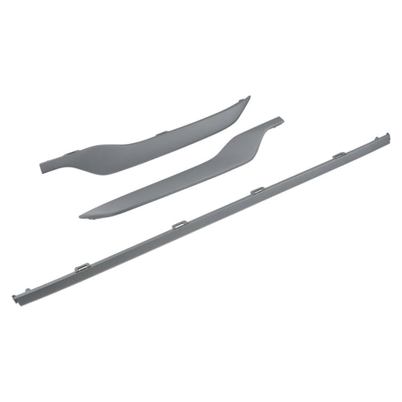Bumper Center Left Right Molding Trim Gray Rear Lower for 2020-2022 Honda CR-V