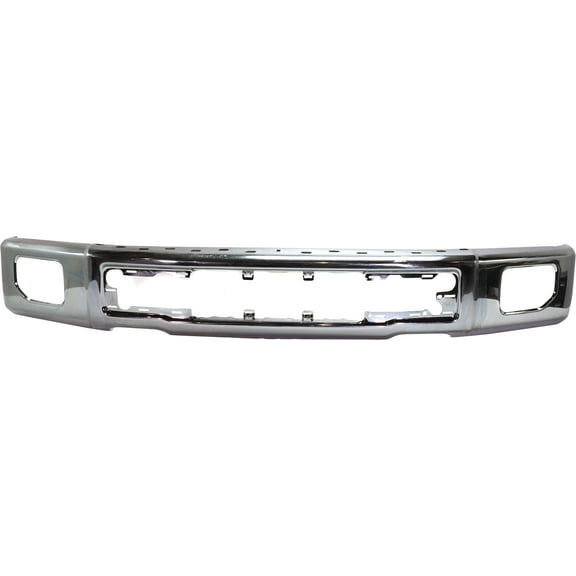 Bumper Compatible with 2015-2017 Ford F-150 Front Chrome