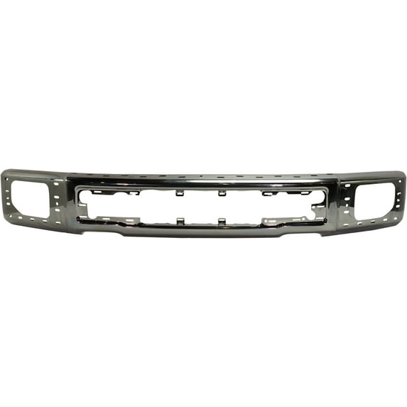 Bumper Compatible with 2015-2017 Ford F-150 Front Extended Cab Pickup Crew Chrome CAPA Certified